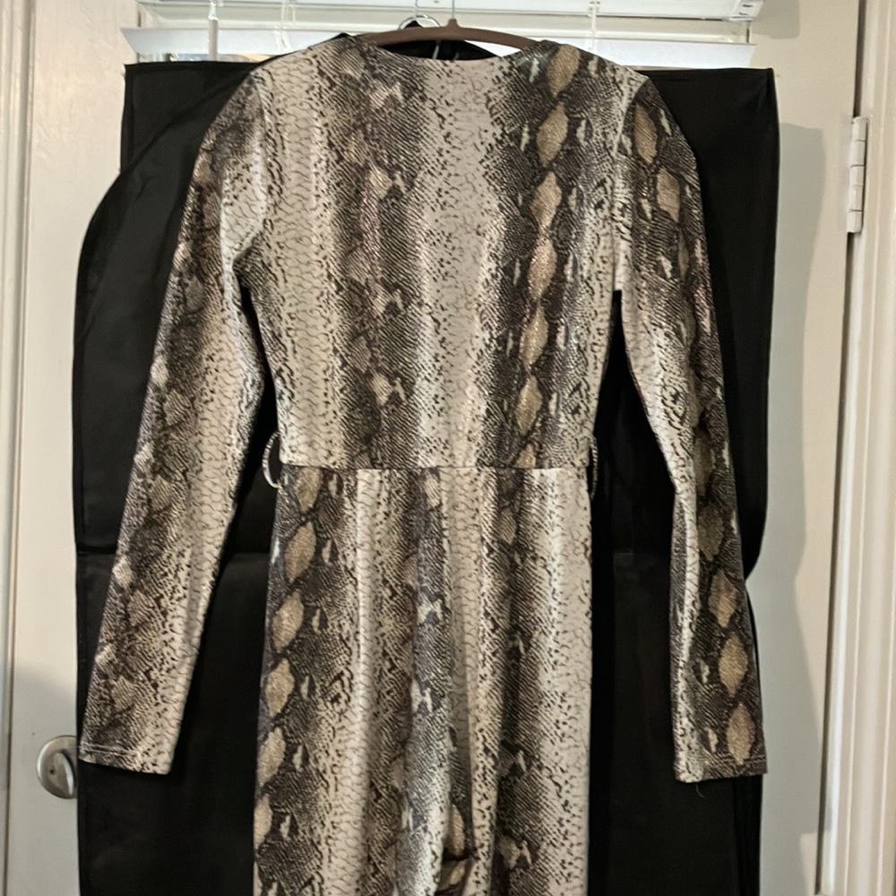 Snake Print Jumpsuit - Picture 9 of 11